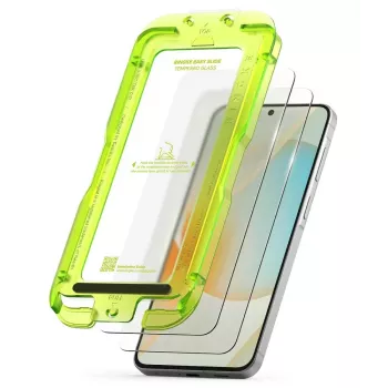 Ringke Easy Slide 2 gab. rūdīta stikla ekrāna aizsargplēve Samsung Galaxy A57 5G, caurspīdīga