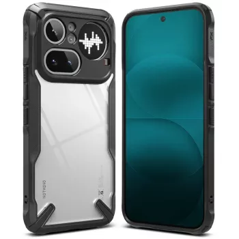 RINGKE Fusion X apvalks Nothing Phone 4A Pro, melns