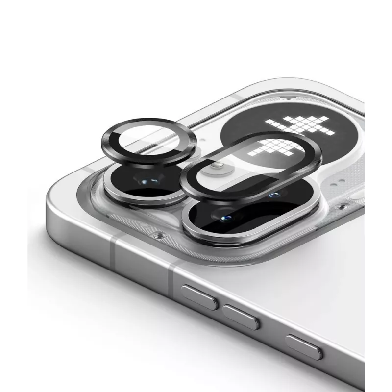 Ringke kameras rāmja aizsargs 2 komplektā Nothing Phone (4a) Pro, melns