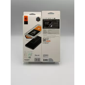 Spigen Glas.TR EZ Fit Pro AC HD rūdīta stikla ekrāna aizsargs Samsung Galaxy S26, caurspīdīgs