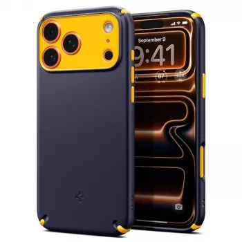 Spigen Nano Pop Hybrid Mac korpuss Apple iPhone 17 Pro - Blueberry Navy