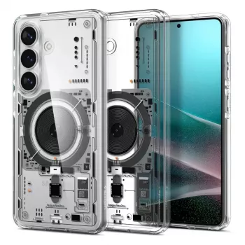Spigen Ultra Hybrid Mag MagSafe Maciņš Samsung Galaxy S26+ Neo One - Caurspīdīgs