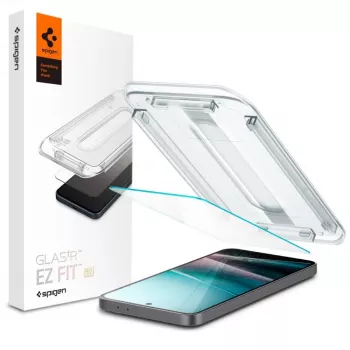 Spigen Glas.tR EZ Fit HD rūdīta stikla ekrāna aizsargs Samsung Galaxy A36 / A37 5G, caurspīdīgs, 2 iepakojumā