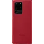 Samsung Galaxy S20 Ultra Leather Cover Red