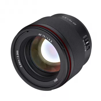 Samyang AF 75mm f/1.8 FE objektīvs Fujifilm X