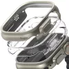 Ringke Slim 2-Pack Apple Watch Ultra (49 mm) Clear & Titanium Grey