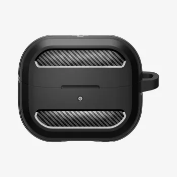 Spigen Rugged Armor Maciņš Samsung Galaxy Buds 3 / Buds 3 Pro - Matēti Melns