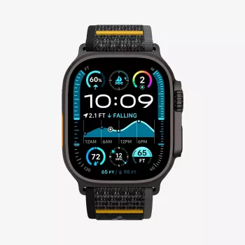 SPIGEN Athlex Air Apple Watch Siksniņa 44/45/46/49 mm Active Black