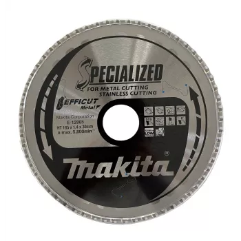 Makita Specialized EFFICUT ripzāģa asmens kokam un metālam, 185 mm, 60 zobi