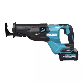Makita JR002GM201 Bezvadu zāģis 40V Max XGT komplekts ar 2x 4.0Ah akumulatoriem, lādētāju un maciņu