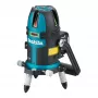 Makita SK312GDZ 12V max CXT bezvadu zaļš 3x360° krusta līniju lāzera līmenis