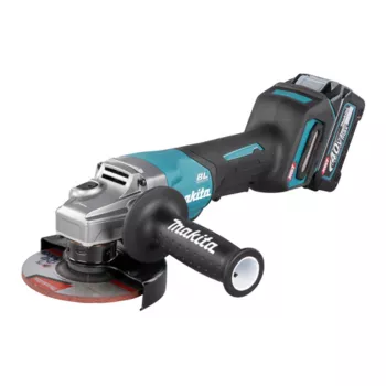 MAKITA GA016GM201 XGT 40V Max Bezvada Leņķa Slīpmašīna 125mm 2x4.0Ah Akumulatori
