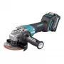 MAKITA GA016GM201 XGT 40V Max Bezvada Leņķa Slīpmašīna 125mm 2x4.0Ah Akumulatori