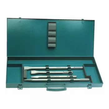 Makita Kaltu komplekts plakanais, smailais 4 gab. 24 mm SDS-Max Garums 280 mm, 400 mm priekš Makita DHR243, DHR243
