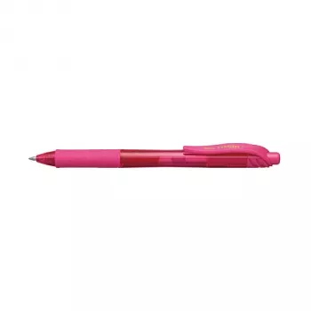 Pentel EnerGel X izvelkamā šķidrā gēla pildspalva - Rozā - 0,7 mm - Ambidekstra