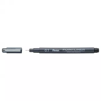 Pentel Pointliner Fineliner Black 0.1 mm