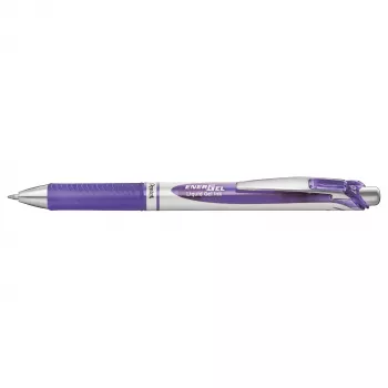 Pentel Energel BL77 izvelkamā gēla pildspalva - violeta - 0,7 mm - uz ūdens bāzes