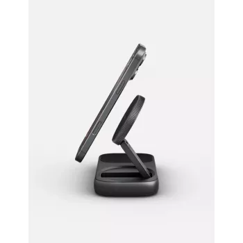 ENERGEA WiDock Plus 7-in-1 USB-C 3.1 Docking Station with Qi2 Wireless Charging, Graphite