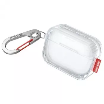 SKINARMA Saido aizsargmaciņš Apple AirPods Pro 2. paaudzei, caurspīdīgs
