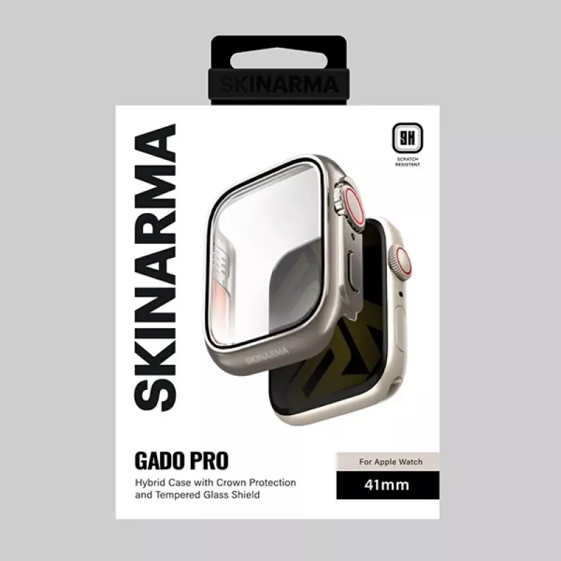 Skinarma Gado Pro Maciņš Apple Watch 41mm - Titāns