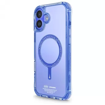 SKINARMA Saido Maciņš iPhone 16 Plus 6.7 collu magnētiskai uzlādei Zils