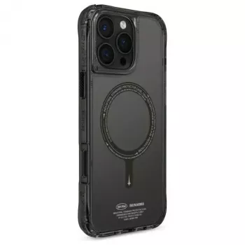 Skinarma Saido Maciņš iPhone 16 Pro 6.3 collu magnētiskai uzlādei melns