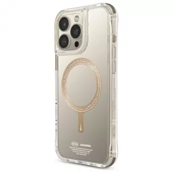 SKINARMA Saido iPhone 16 Pro 6.3 collu magnētiskās uzlādes maciņš Champagne