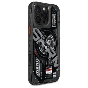 Skinarma Ekho Case for iPhone 16 Pro 6.3 inch Magnetic Charging Black