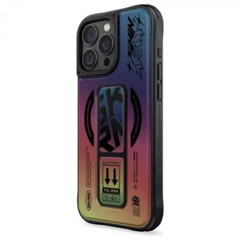 SKINARMA Kira Kobai iPhone 16 Pro 6.3 collu magnētiskais uzlādes satvēriena statīva maciņš Hologramma