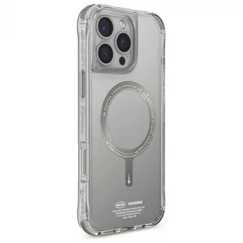 SKINARMA Saido Maciņš iPhone 16 Pro Max 6.9 collu magnētiskai uzlādei titāna krāsā