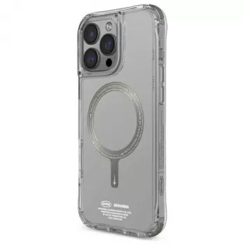 SKINARMA Saido Maciņš iPhone 16 Pro Max 6.9 collu magnētiskai uzlādei titāna krāsā