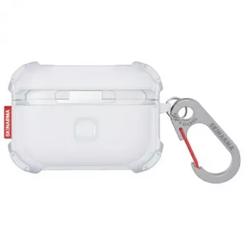 Skinarma Mecha Case for AirPods Pro 2, Frost Translucent