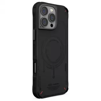 Skinarma Mecha Case iPhone 16 Pro 6.3 collu magnētiskā uzlāde melns