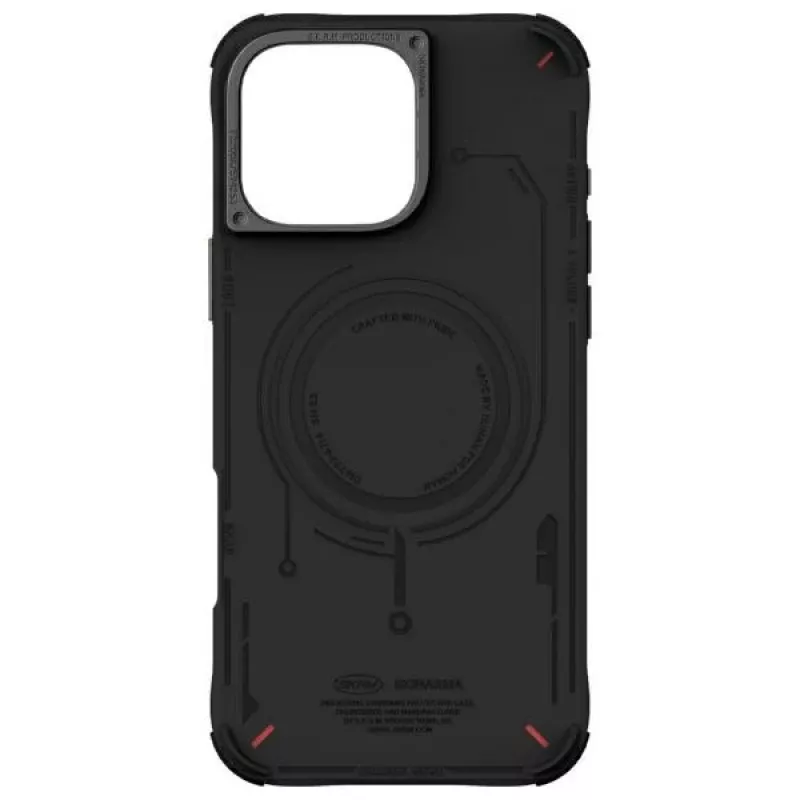 Skinarma Mecha Case iPhone 16 Pro 6.3 collu magnētiskā uzlāde melns