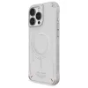 SKINARMA Mecha Case for iPhone 16 Pro 6.3 inch Magnetic Charging Light Grey