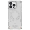 SKINARMA Mecha Case for iPhone 16 Pro 6.3 inch Magnetic Charging Light Grey