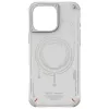 SKINARMA Mecha Case for iPhone 16 Pro 6.3 inch Magnetic Charging Light Grey
