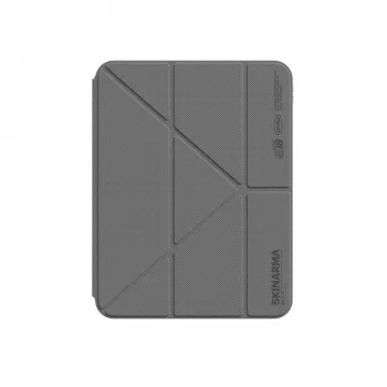 Skinarma Zeta Maciņš iPad Air 11 M2 (2024) / M3 (2025) / M4 (2026) - Pelēks