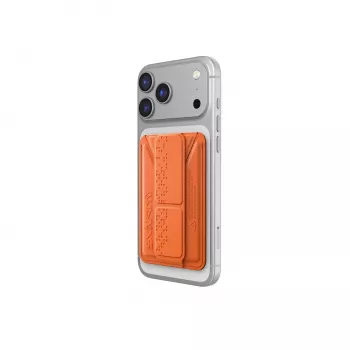 SKINARMA Kado Haxa Magnetic Cardholder Grip Stand Orange