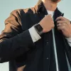 UNIQ Dante Apple Watch siksniņa no nerūsējošā tērauda, rožu zelta krāsā, 38/40/41 mm, sērijām 1-9 un SE
