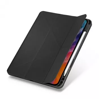 UNIQ Transforma Rigor Folio Case iPad Air 10.9 collu (4./5. paaudze) - ogles pelēks ar pretmikrobu pārklājumu