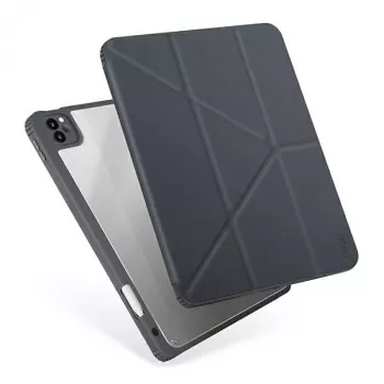 UNIQ Moven Maciņš iPad Pro 11 (2021/2020) un iPad Air 10.9 (2022/2020) ar pretmikrobu aizsardzību - Ogles Pelēks