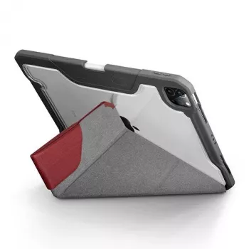 UNIQ Trexa Maciņš iPad Pro 11 collu 2021/2020 un iPad Air 10.9 collu 2022/2020, Antimikrobiāls, Sarkans