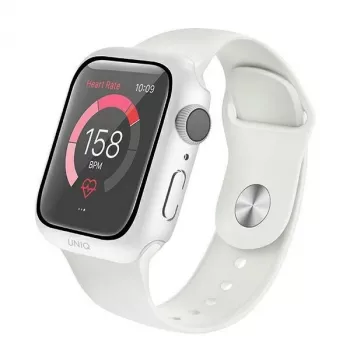 UNIQ Nautic Aizsargmaciņš Apple Watch Series 4/5/6/SE/SE3 44mm Baltā krāsā