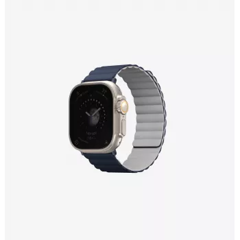 UNIQ Revix Reversible Magnetic Apple Watch Band 42/44/45/49mm Green-Taupe