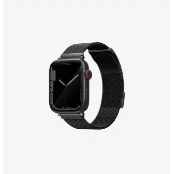 UNIQ Dante Apple Watch Strap Stainless Steel Link Bracelet Starlight 42/44/45mm Series 1-9/SE/SE2/SE3