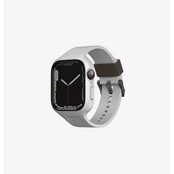 UNIQ Monos 2in1 Apple Watch Strap with Case Series 4/5/6/7/8/9/SE/SE2/SE3 44/45mm Marine Blue
