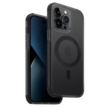 UNIQ Combat Case iPhone 14 Pro 6,1 collu MagClick uzlāde Concrete Charcoal