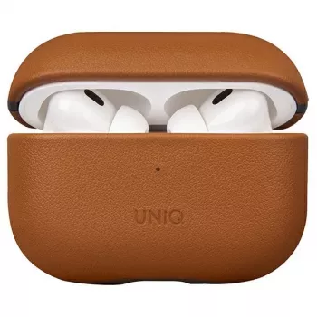 UNIQ Terra Īstas ādas maciņš AirPods Pro 2. paaudzei (2022/2023) - Toffee Brown