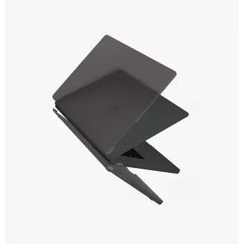 UNIQ Claro Hard Shell Case MacBook Air 15 M2/M3/M4/M5 (2023-2026) - Smoke Matte Grey